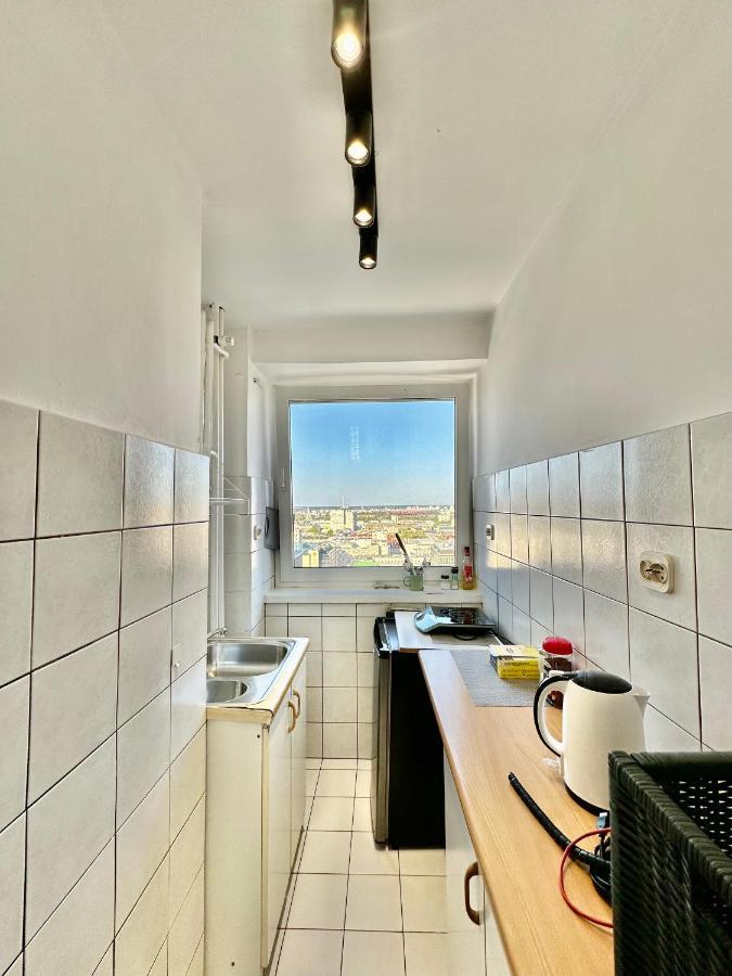 Super Apartament Grey Centrum 2X Metro Fast Wifi 300 Mbs Netflix Appletv Smarttv Spotify Panorama Miasta ワルシャワ エクステリア 写真